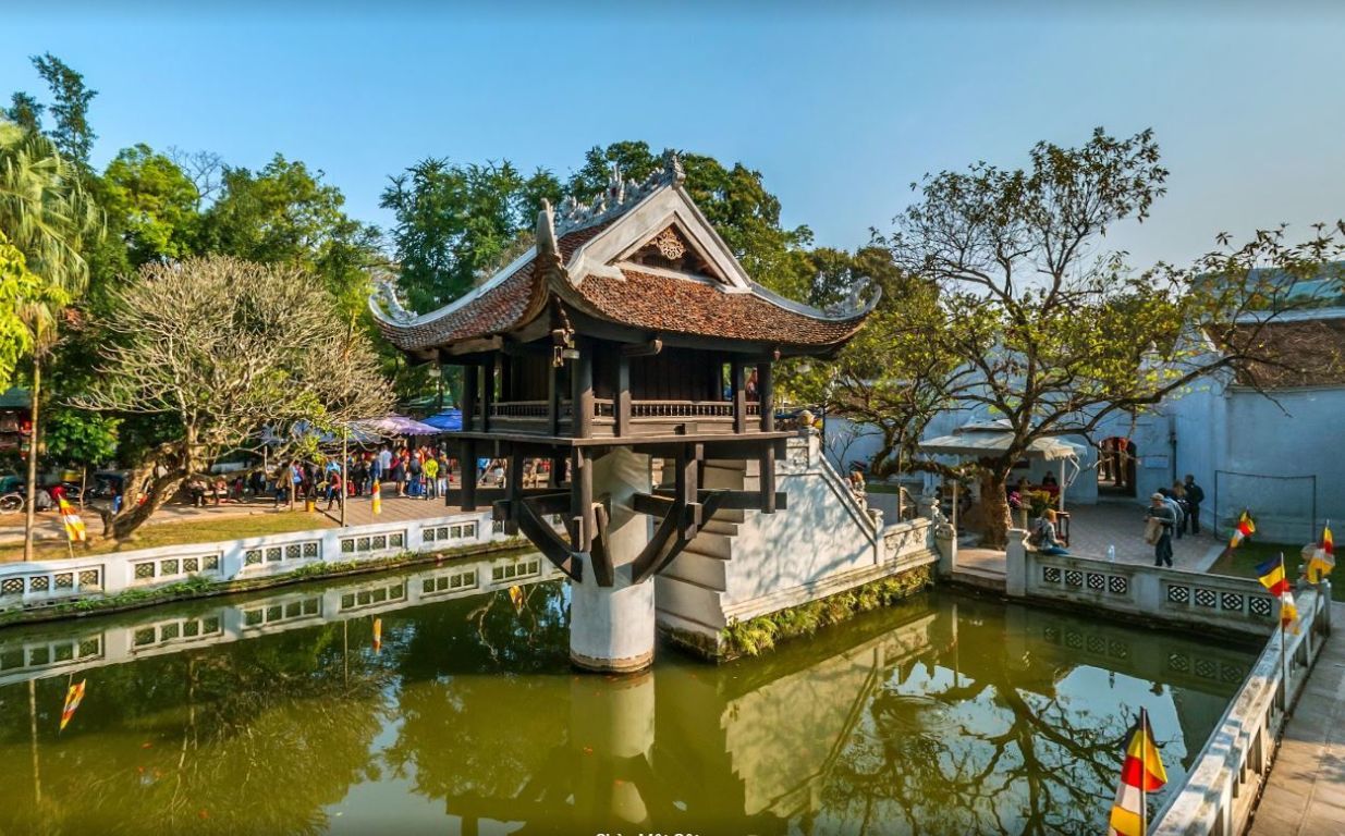 Chùa Một Cột - Ngôi chùa có kiến trúc độc đáo nhất Châu Á 2