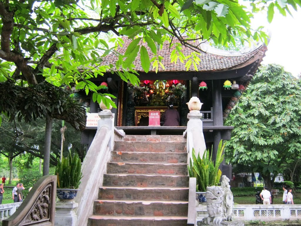 Chùa Một Cột - Ngôi chùa có kiến trúc độc đáo nhất Châu Á 6