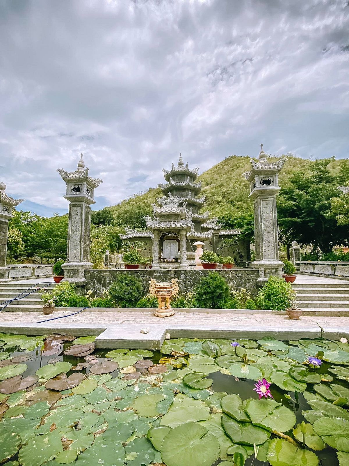 Chùa Nghĩa Sơn Nha Trang - Check-in ngôi chùa cô đơn mang kiến trúc Nhật Bản 10