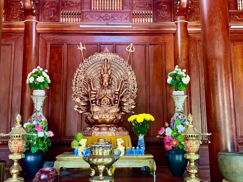 Về chùa Phước Tường ăn buffet chay miễn phí đầy nghĩa tình 5