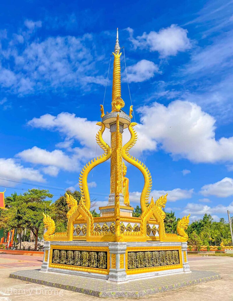 Khám phá chùa Tà Mơn, ngôi chùa Khmer 400 năm tuổi lộng lẫy như cung điện 7