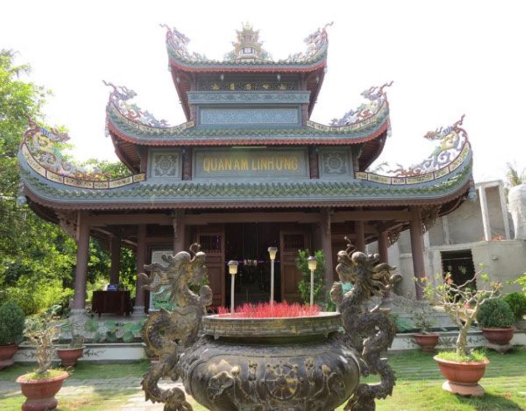 Chùa Thanh Lương Phú Yên - Nét kiến trúc độc đáo từ san hô và gáo dừa 2