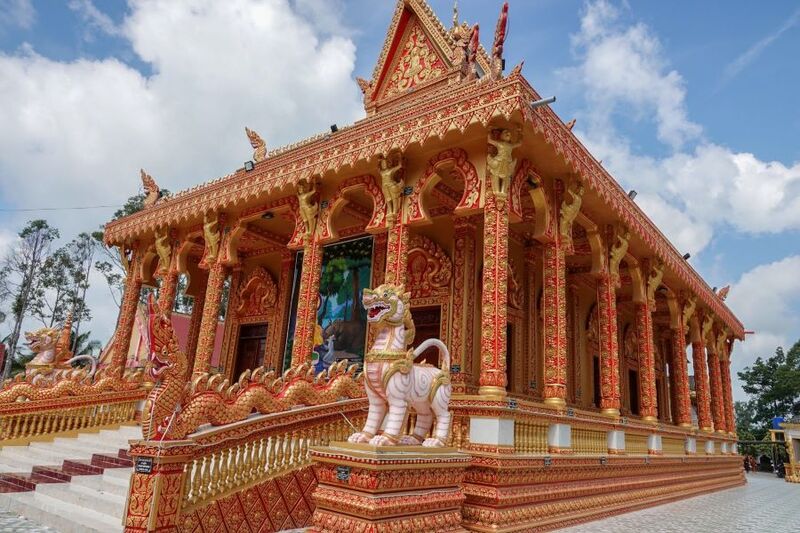 Chùa Trà Quýt: Nơi trăm cây thốt nốt cổ thụ khoe sắc 4