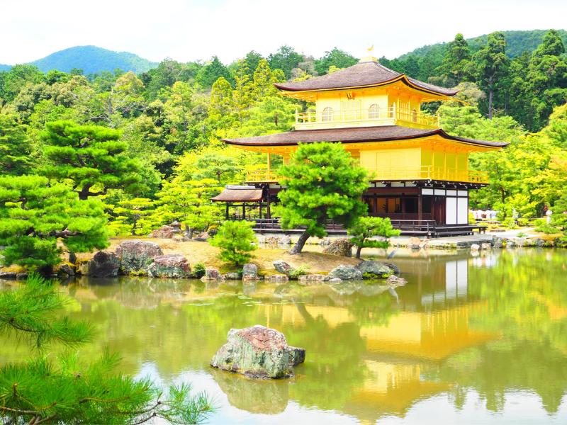 Chùa vàng Kinkakuji, chùa dát vàng lộng lẫy bậc nhất Nhật Bản 2