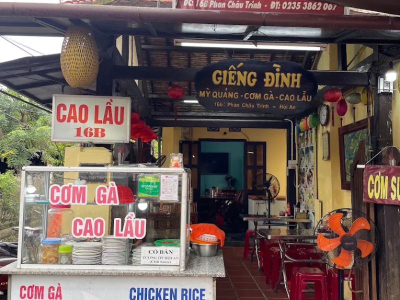Review cơm gà Giếng Đình Hội An từ thực đơn đến giá bán 3
