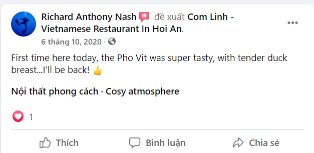 Com Linh restaurant Hoi An - Nhà hàng đặc sản Hội An và các món ăn Việt 19