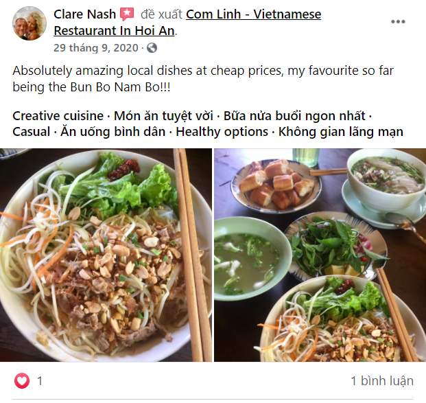Com Linh restaurant Hoi An - Nhà hàng đặc sản Hội An và các món ăn Việt 20