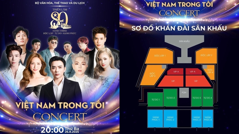 Lịch trình chi tiết 10 Concert Quốc gia dịp 2/9 và chuỗi sự kiện đặc sắc 6