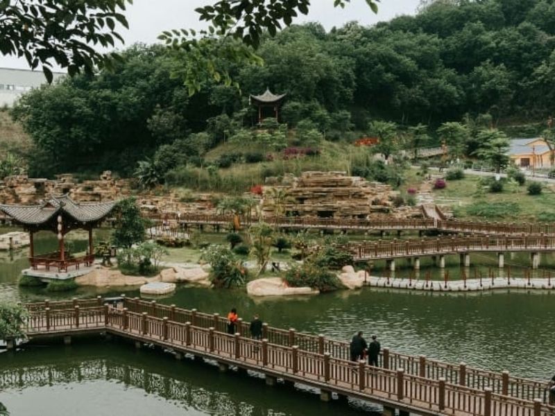 Công viên ánh sáng Hà Khẩu: Tiểu Phượng Hoàng cổ trấn giữa lòng Vân Nam 6