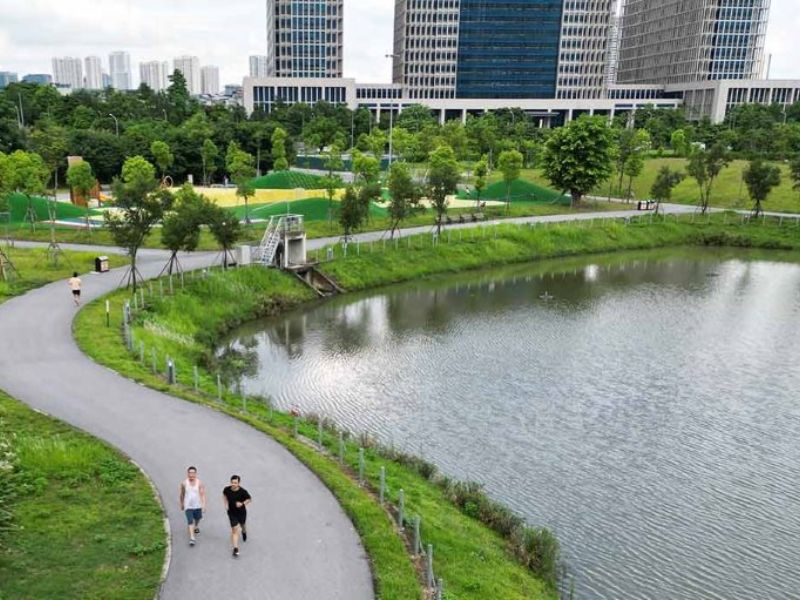 Check-in Công viên Mễ Trì: Điểm đến lý tưởng cho cuối tuần Hà Nội 6