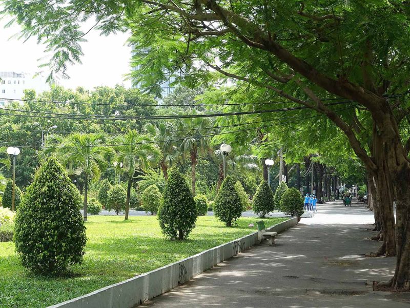 Tổng hợp 12 công viên Sài Gòn xanh mát, đẹp nhất, đáng để khám phá 5