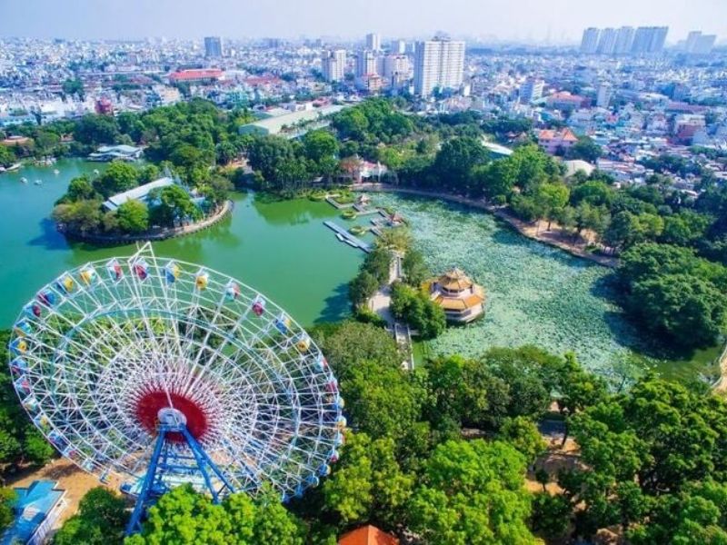 Tổng hợp 12 công viên Sài Gòn xanh mát, đẹp nhất, đáng để khám phá 8