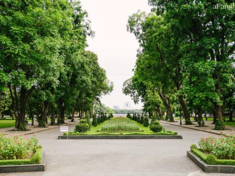 Hồ Thiền Quang: Hòa mình vào không gian thơ mộng giữa thủ đô Hà Nội 10