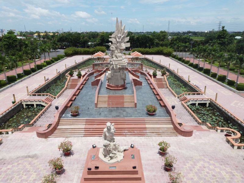 Công viên Tượng đài Long An: Điểm đến lưu giữ ký ức hào hùng 5