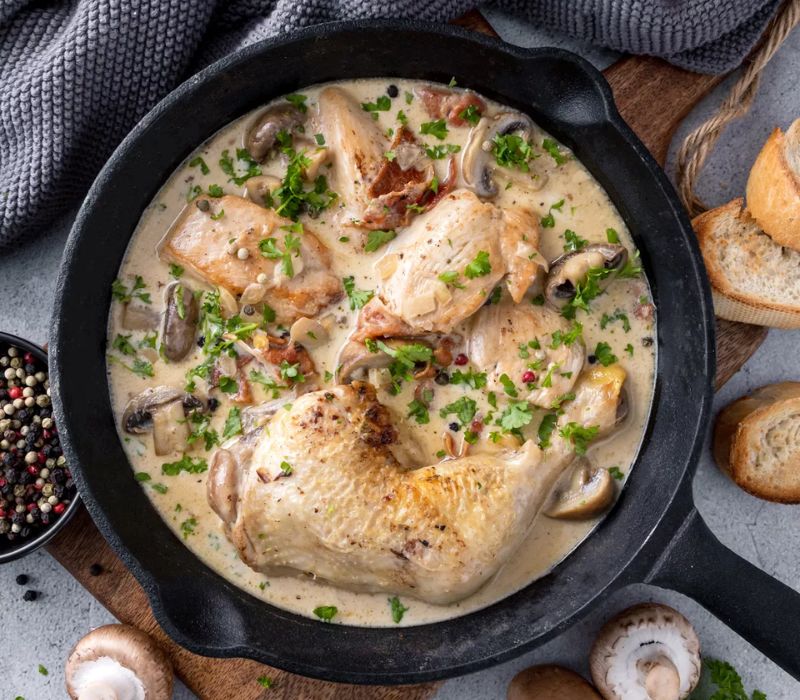 Coq au Vin: Món gà hầm vang đỏ kinh điển nước Pháp 6