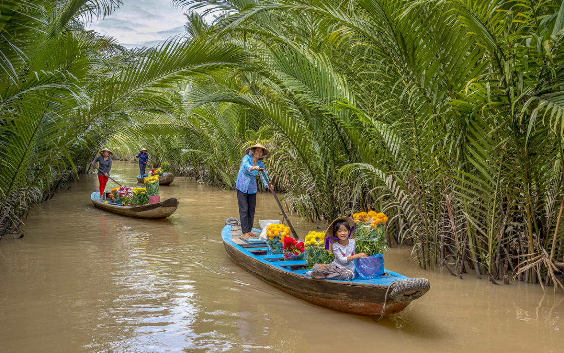 Cù lao Tân Phong Tiền Giang và cuộc sống lênh đênh trên dòng sông Tiền 7