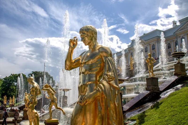 Lạc vào thiên đường tại Cung điện mùa hè Peterhof 5