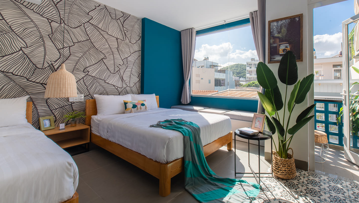 Cùng Shoho Hotel Nha Trang khám phá nội thất xanh độc đáo 14