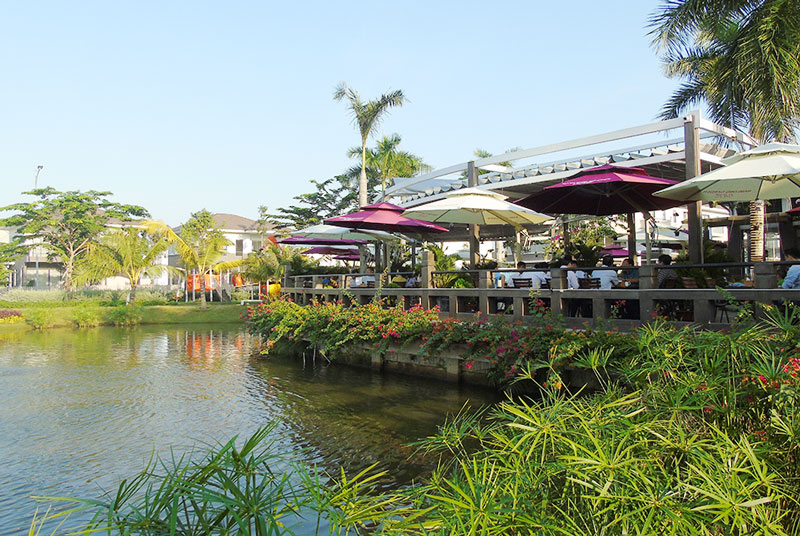 Cuối tuần nhớ ghé quán Cafe Nam Long Garden Cần Thơ có view hồ thơ mộng 8