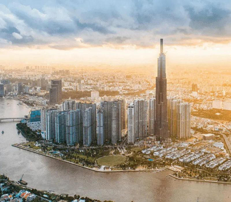 Ngắm nhìn thành phố từ đài quan sát Landmark 81 Skyview 2