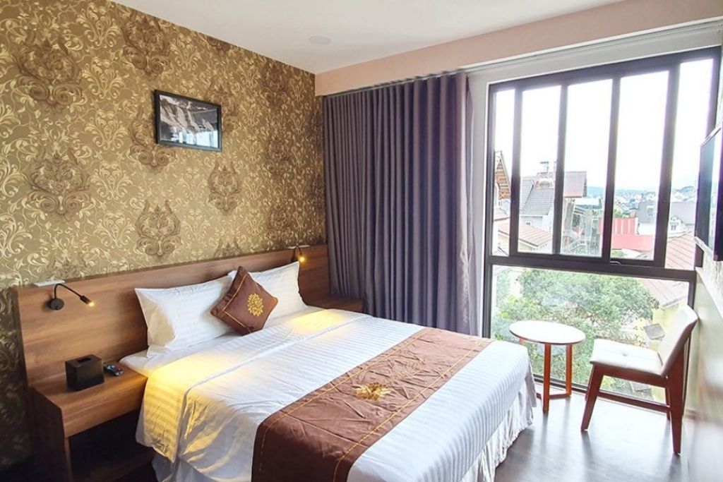 Daisy Gold Dalat Hotel, gam màu cúc tùng nhẹ nhàng trang nhã 3