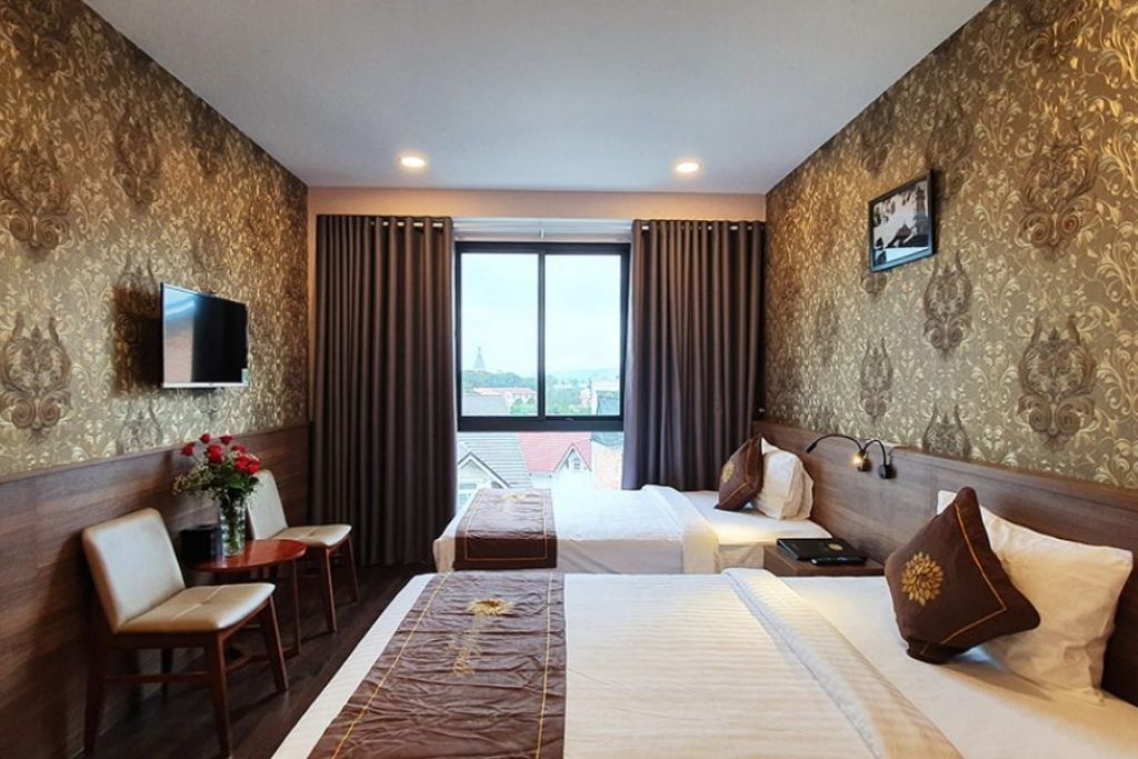 Daisy Gold Dalat Hotel, gam màu cúc tùng nhẹ nhàng trang nhã 6