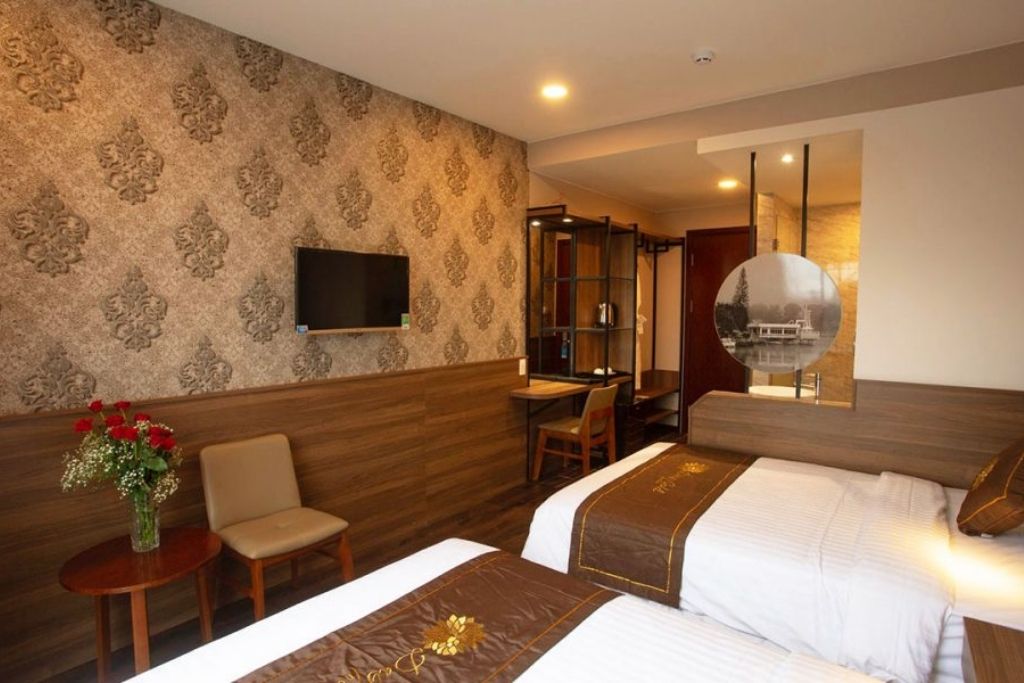 Daisy Gold Dalat Hotel, gam màu cúc tùng nhẹ nhàng trang nhã 7