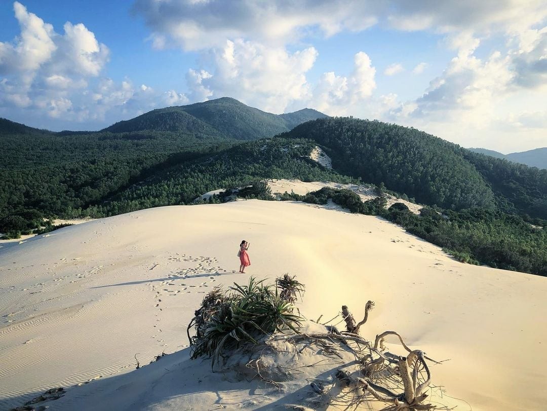 Đắm chìm với vẻ đẹp hoang sơ của đồi cát Từ Nham Phú Yên 3