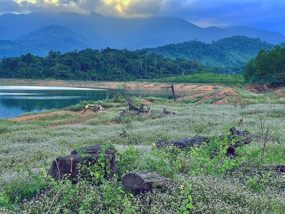 Đắm say hồ Thác Chuối Quảng Bình với vẻ đẹp thiên nhiên thơ mộng 2