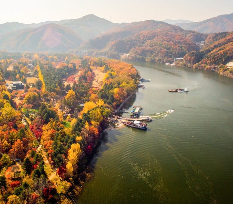 Đảo Nami Hàn Quốc: Thiên đường mùa thu vẫy gọi