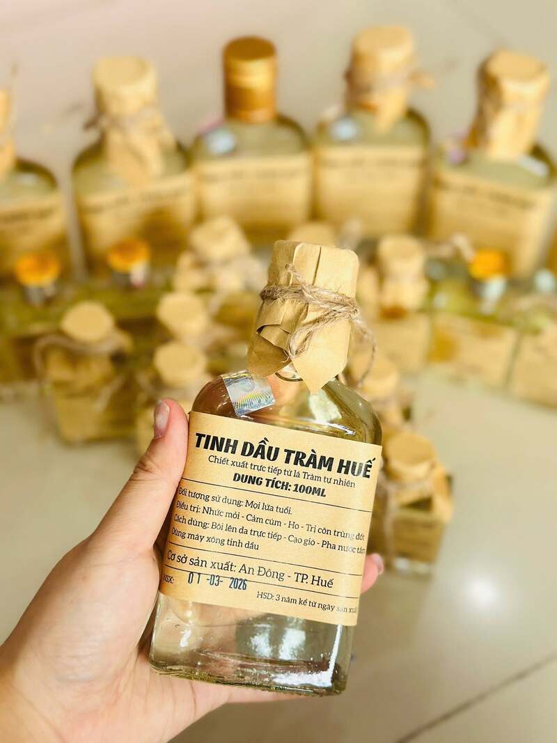 Review tinh dầu tràm Huế, quà tặng đậm nét văn hóa kinh kỳ 4