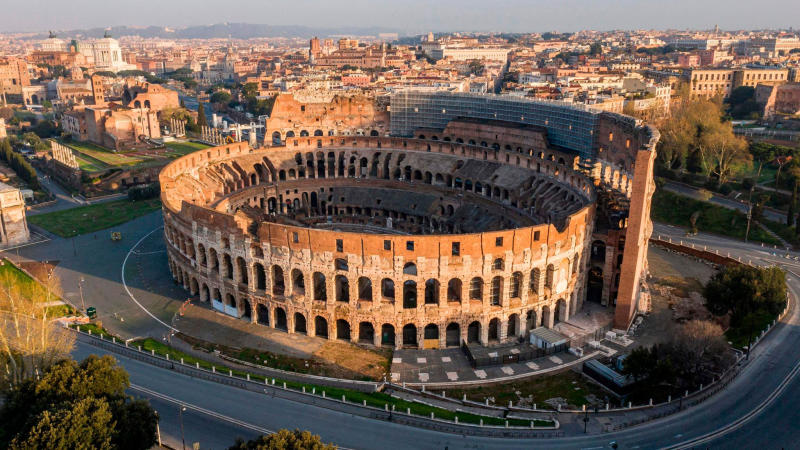 Kiệt tác kiến trúc Đấu trường La Mã Colosseum trường tồn với thời gian 2