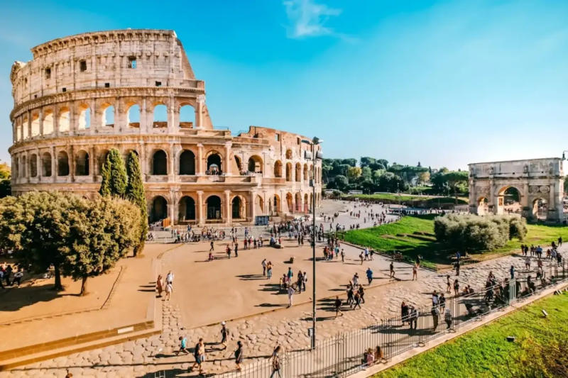 Kiệt tác kiến trúc Đấu trường La Mã Colosseum trường tồn với thời gian 4