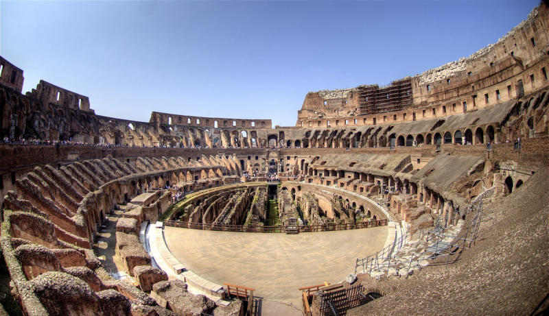 Kiệt tác kiến trúc Đấu trường La Mã Colosseum trường tồn với thời gian 9