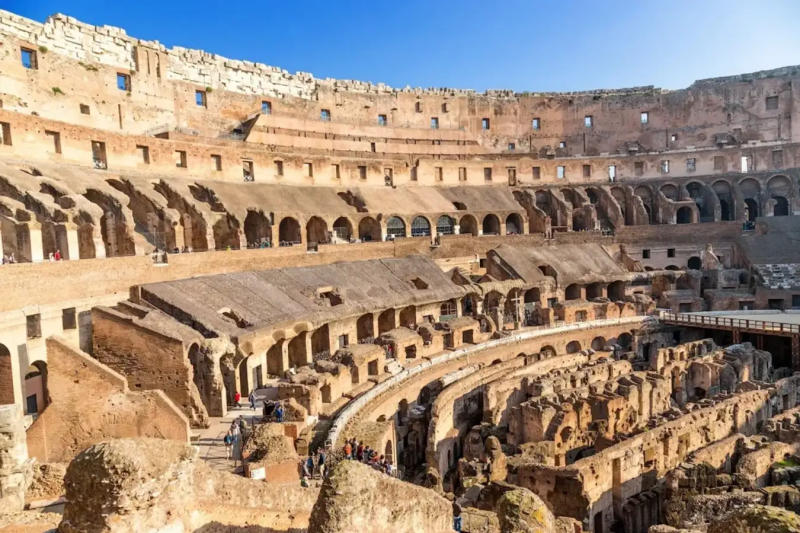 Kiệt tác kiến trúc Đấu trường La Mã Colosseum trường tồn với thời gian 10