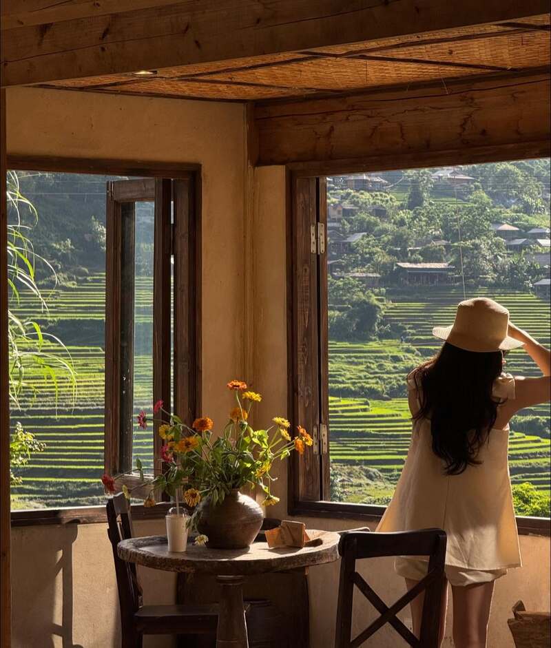 Ghé De Mong Sapa, thả hồn vào không gian ruộng bậc thang Tả Van 4