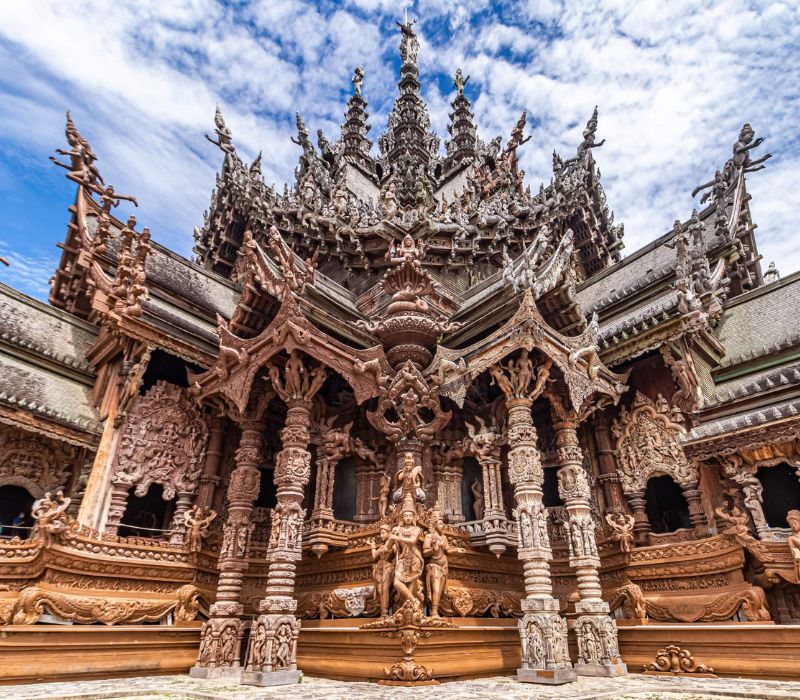 Khám phá Đền Chân Lý Pattaya: Kiệt tác kiến trúc bằng gỗ độc đáo 4