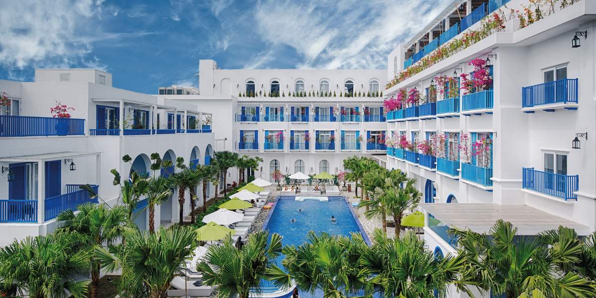 Đến Risemount Premier Resort Da Nang trải nghiệm vẻ đẹp Việt Nam với phong cách Santorini