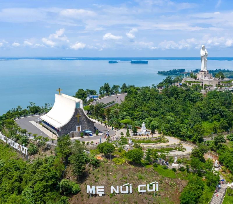 Kinh nghiệm hành hương Đền Thánh Đức Mẹ Núi Cúi Đồng Nai chi tiết 3