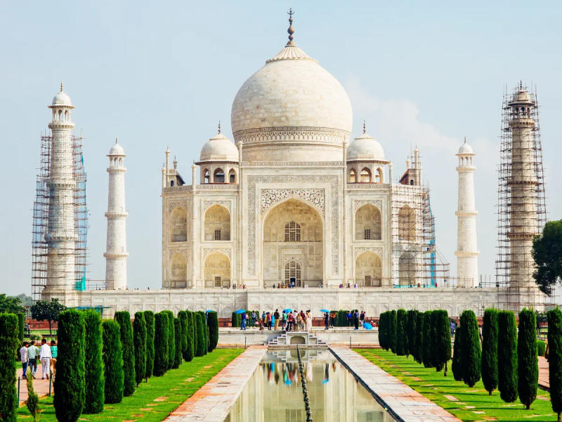 Kiệt tác kiến trúc đền Taj Mahal vang danh Ấn Độ 2
