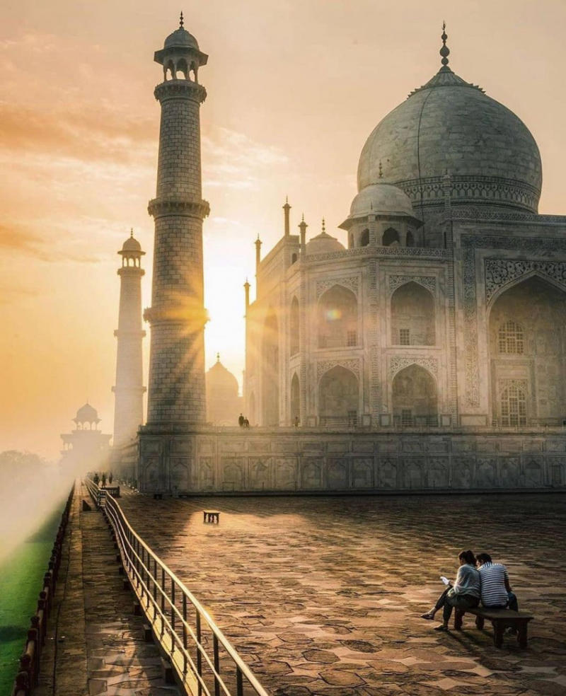 Kiệt tác kiến trúc đền Taj Mahal vang danh Ấn Độ 5