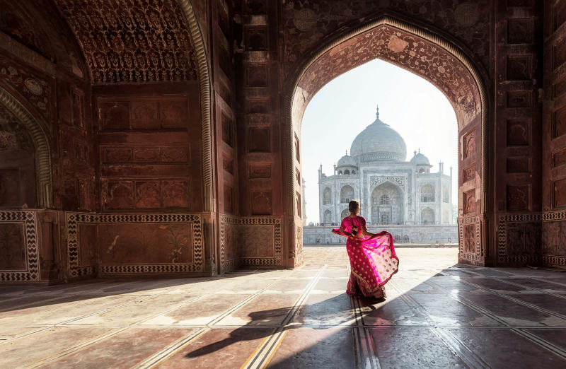 Kiệt tác kiến trúc đền Taj Mahal vang danh Ấn Độ 8