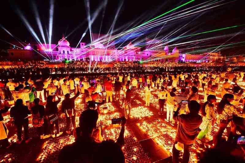 Lễ hội Diwali hiện thân cho chiến thắng của ánh sáng tại Ấn Độ 3