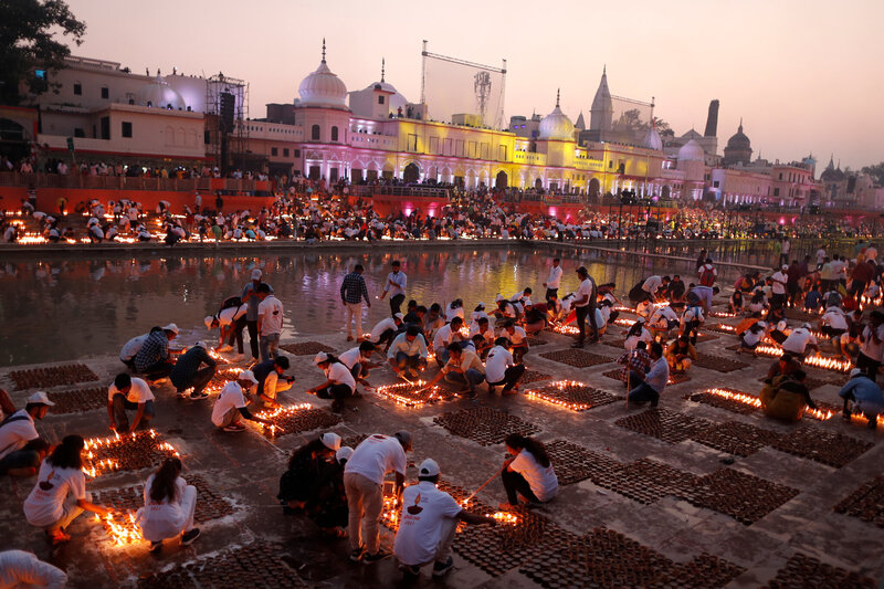 Lễ hội Diwali hiện thân cho chiến thắng của ánh sáng tại Ấn Độ 4