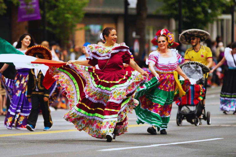 Độc đáo lễ hội Cinco De Mayo rực rỡ sắc màu ở Mexico 5