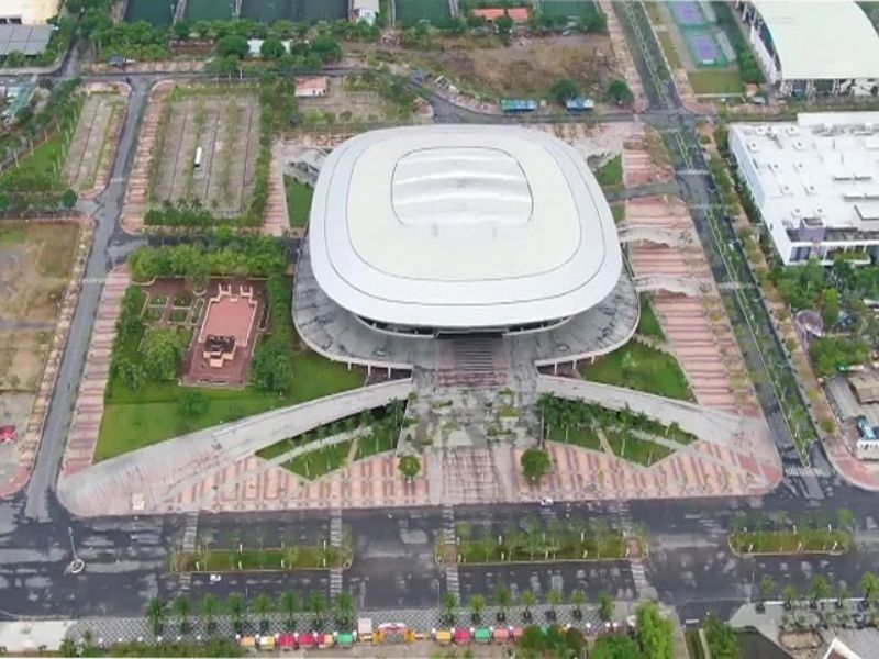 Cung Thể thao Tiên Sơn: Công trình kiến trúc hình đĩa bay Đà Nẵng 2