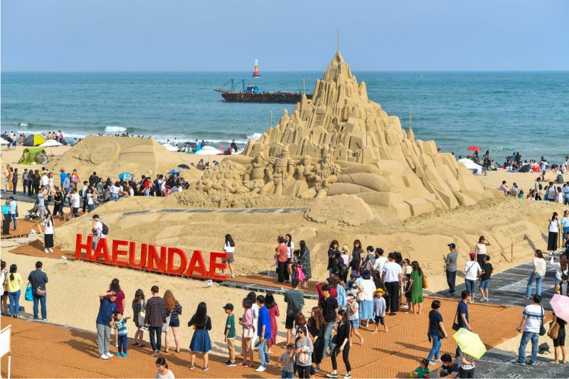 Du lịch Haeundae vui chơi tại bãi biển đẹp nhất Hàn Quốc 7
