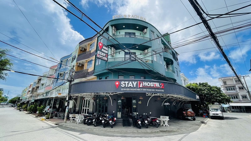 Stay Hostel nằm ở trung tâm Rạch Giá với giá lưu trú khá mềm