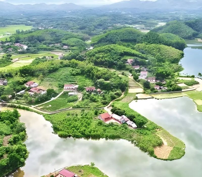 Du lịch Yên Thế Bắc Giang, giải nhiệt Thác Ngà, camping hồ Suối Cấy