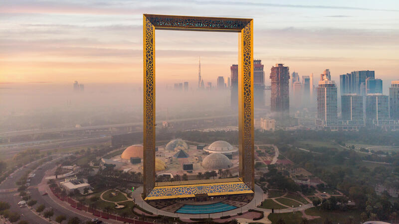 Dubai Frame: Khung ảnh khổng lồ của quá khứ, hiện tại và tương lai 2